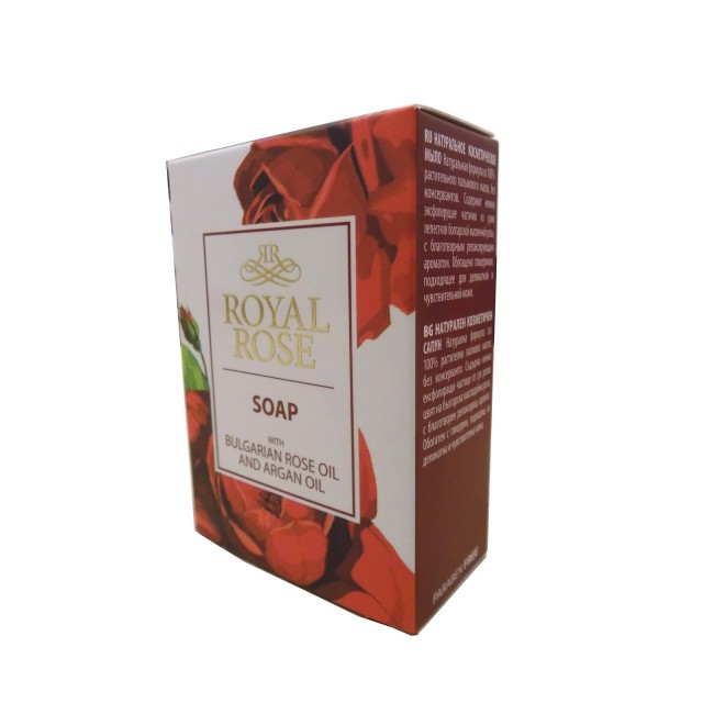 Royal Rose Bio Fresh rózsás növényi szappan rózsaszirom - argánolajjal 100g